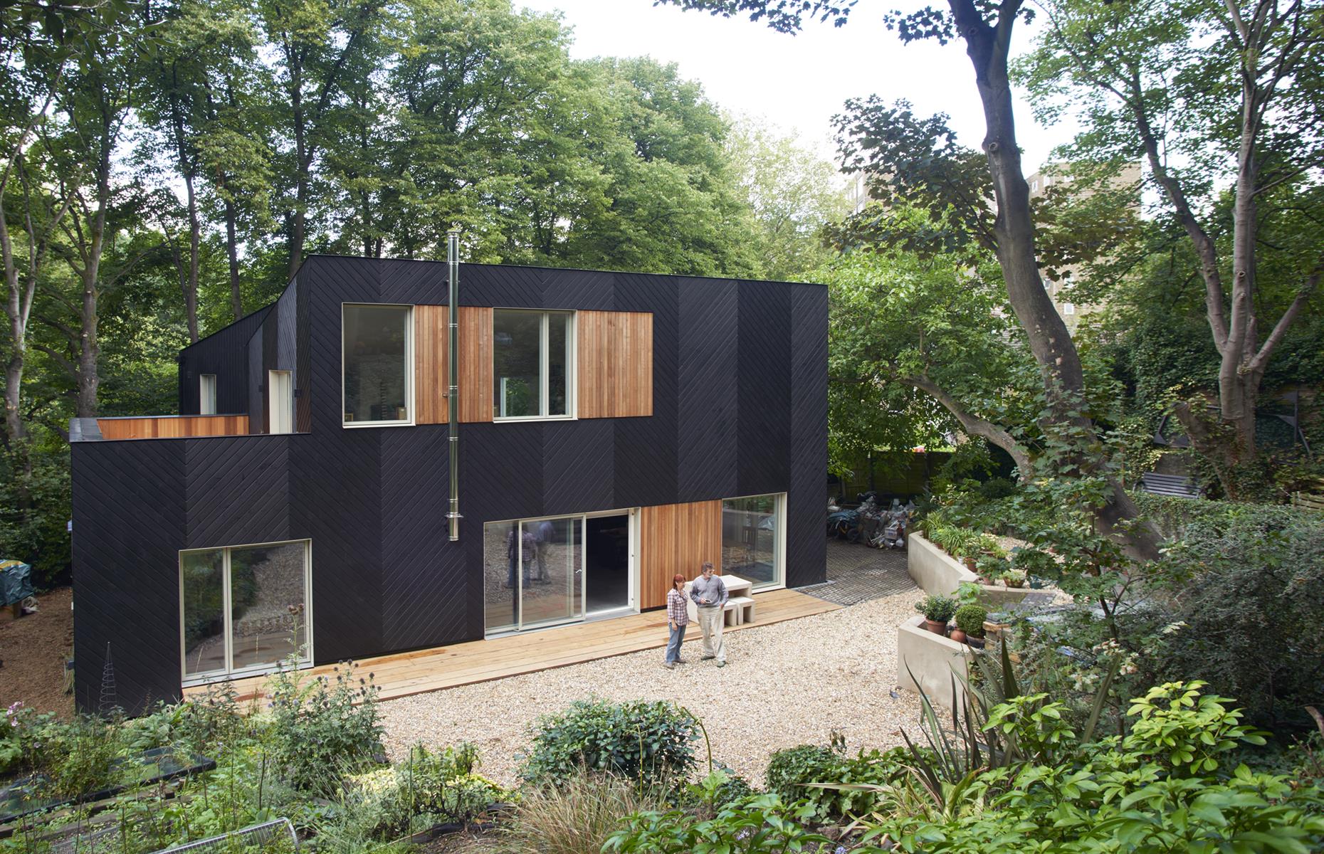 This couple turned an overgrown garden into a modern eco home